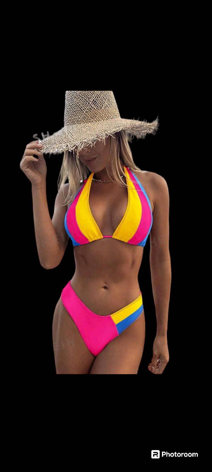 Pink / Yellow Bikini