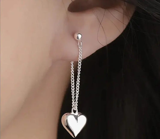 Thread Through Drop Earrings